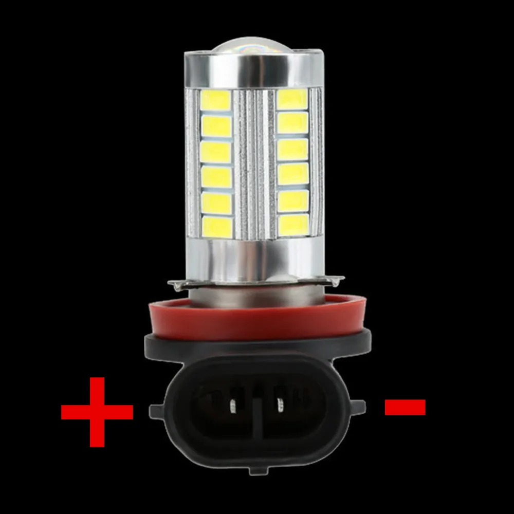 12 В постоянного тока H11 H8 H9 светодиодный светильник 5630 5730 33 SMD 33SMD противотуманная