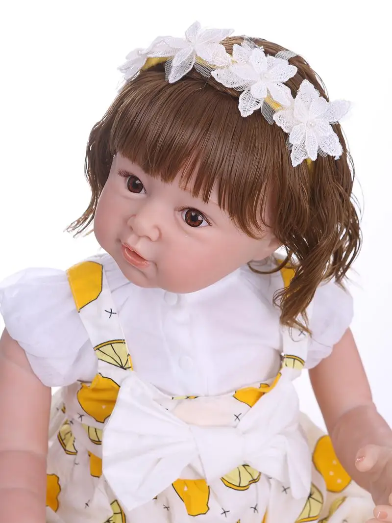 80 Cm 31 5 Inc Bebek Yeniden Dogmus Bebekler Kivircik Sac Reborn Yurumeye Baslayan Kiz Silikon Bebek Bebek Hediye Cocuk Oyuncaklari Kiz Icin Juguetes Brinquedos Dolls Aliexpress