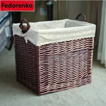 Натуральные плетеные корзины из ротанга, детские игрушки, корзина для белья, органайзер, panier a linge rotin opbergzak speelgoed opbergmand