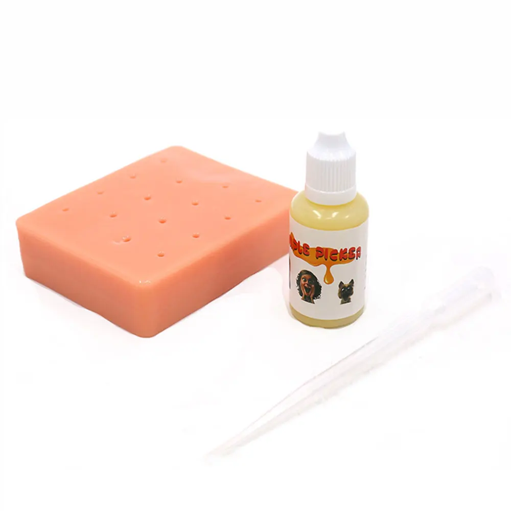 

Spoof Vent Imitation Pimple Toy Soft Silica Gel Party Props Stress Buster Popper Remover Stop Picking Novelty Squeeze Acne Toy