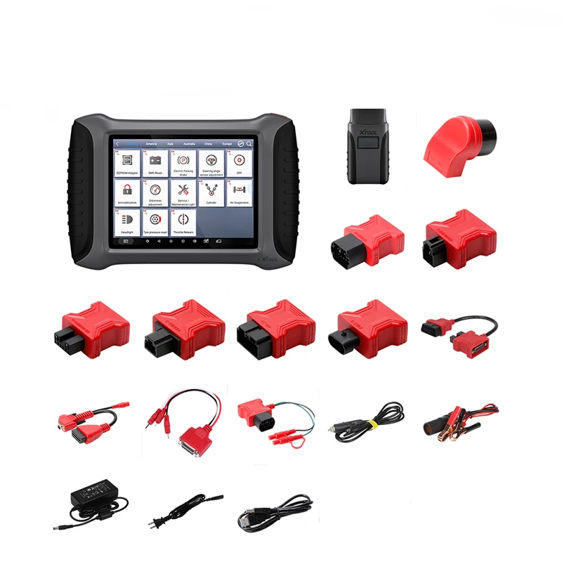 OBD2 XTOOL A80 с Bluetooth/WiFi Full Системы автомобиля OBDII Инструменты для ремонта автомобилей программирования транспортного средства/Настройка счетчика пробега