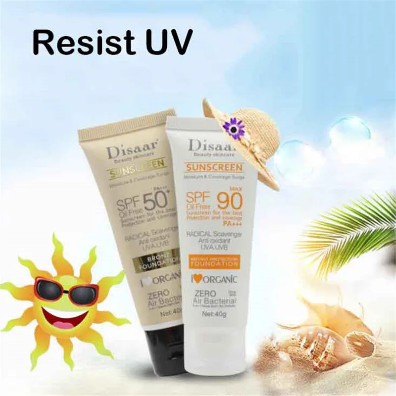 Facial Body Sunscreen Sunblock BB Cream Makeup Face Primer SPF 50