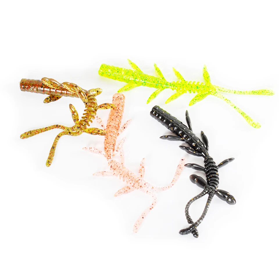 

8Pcs/Lot Walk Fish 8.2cm/2.8g Fishing Lure Soft Bait Swimbait Iscas Artificial Pesca Silicone Bait Carp Fishing Tackles
