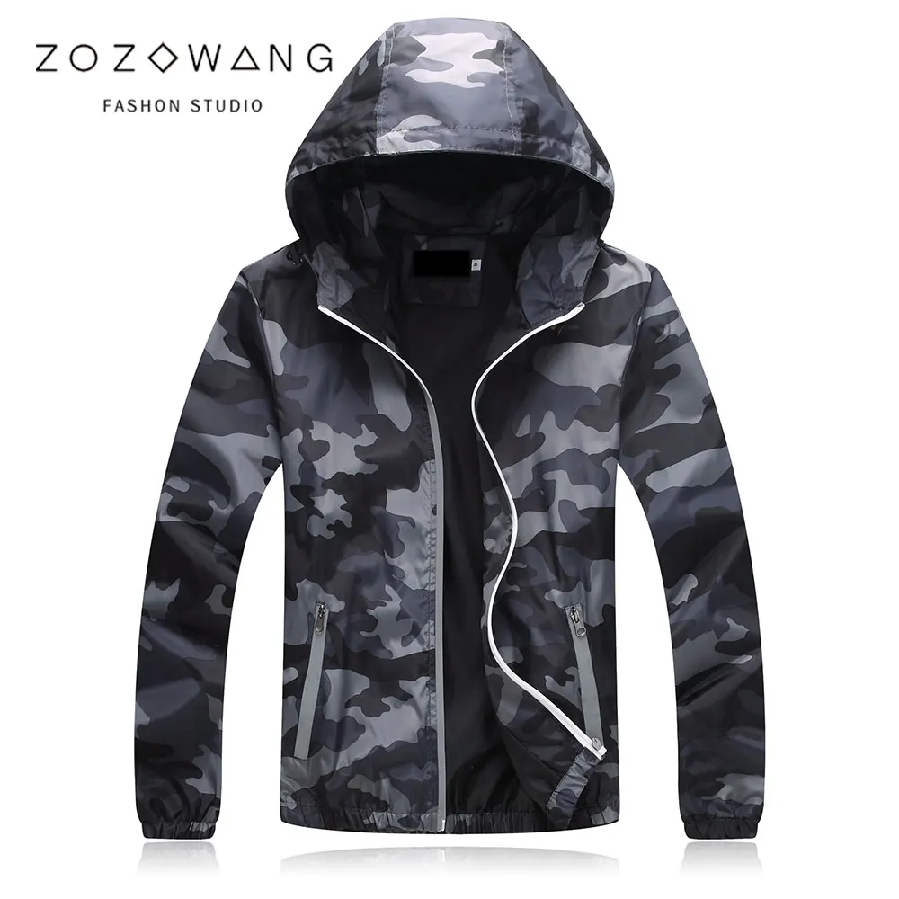 ZOZOWANG 2019 NEW Camouflage Jackets Men's Coats Spring Summer Casual Camo Male Jackets Army Military Men Outerwear Streetwear ZOZOWANG 2019 NEW Camouflage Jackets Men's Coats Spring Summer Casual Camo Male Jackets Army Military Men Outerwear Streetwear