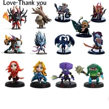 Original WOW Estilos Jogo RPG Figura Kunkka 2 Lina DOTA Pudge Rainha CM FV Modelo Coleção Figuras de Ação Brinquedos para presente das crianças