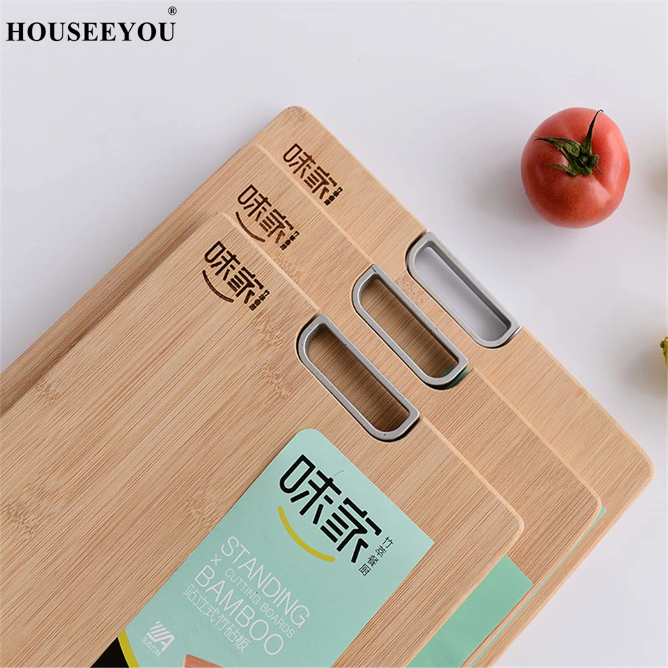 Настольная разделочная доска HOUSEEYOU Деревянные Разделочные Блоки из бамбука