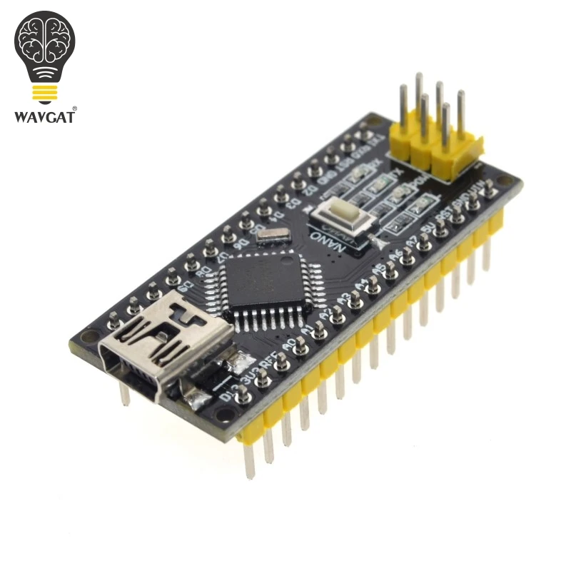 WAVGAT Nano Mini USB с Загрузчиком совместимым контроллером 3 0 драйвер CH340 16 МГц v3.0 такой