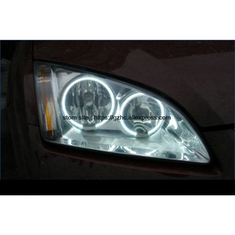 Для Ford Focus II Mk2 2004 2005 2006 2007 2008 ультра ярсветильник дневной свет DRL CCFL ангельские