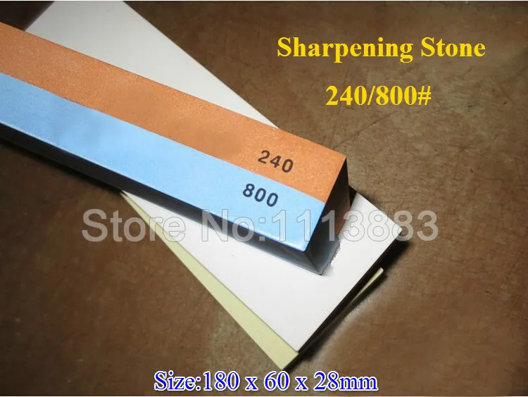 

Sapphire 240/800# Grit Double-sided Household Knife Sharpening Stone Whetstone Water Stone Combination Griding Tools