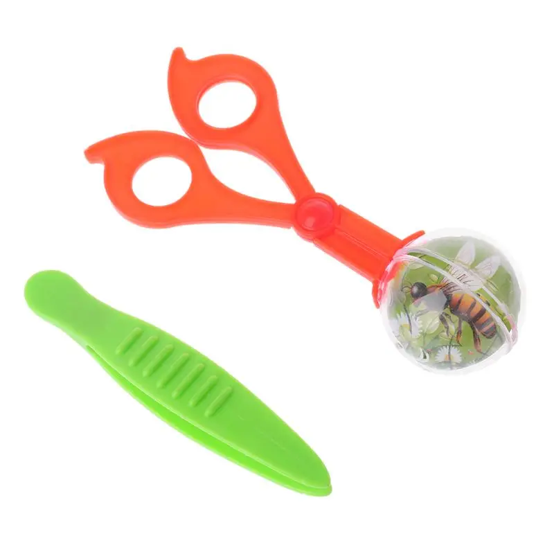 

Reptile Amphibian Feeding Litter Poop Cleaning Clamp Insect Tweezers Clip Tool