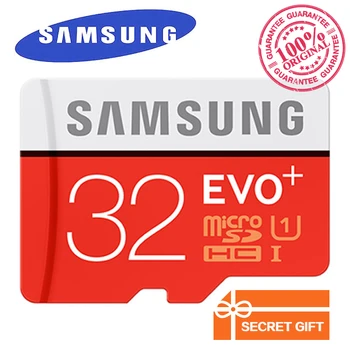 Original SAMSUNG Micro SD card Memory Card EVO+ EVO Plus 256GB 128GB 64GB 32GB 16GB Class10 TF Card C10 80MB/S SDHC/SDXC UHS-1