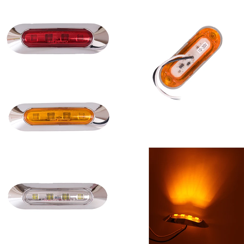 Buy 12V/24V Waterproof LED Truck Side Marker Lights
