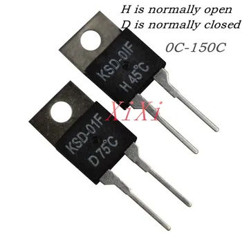 

XiXi 100PCS KSD-01F/JUC-31F dergree thermostat temperature switch thermal fuse resettable 0/5/10/15/20/25/30/35/40/45/50C
