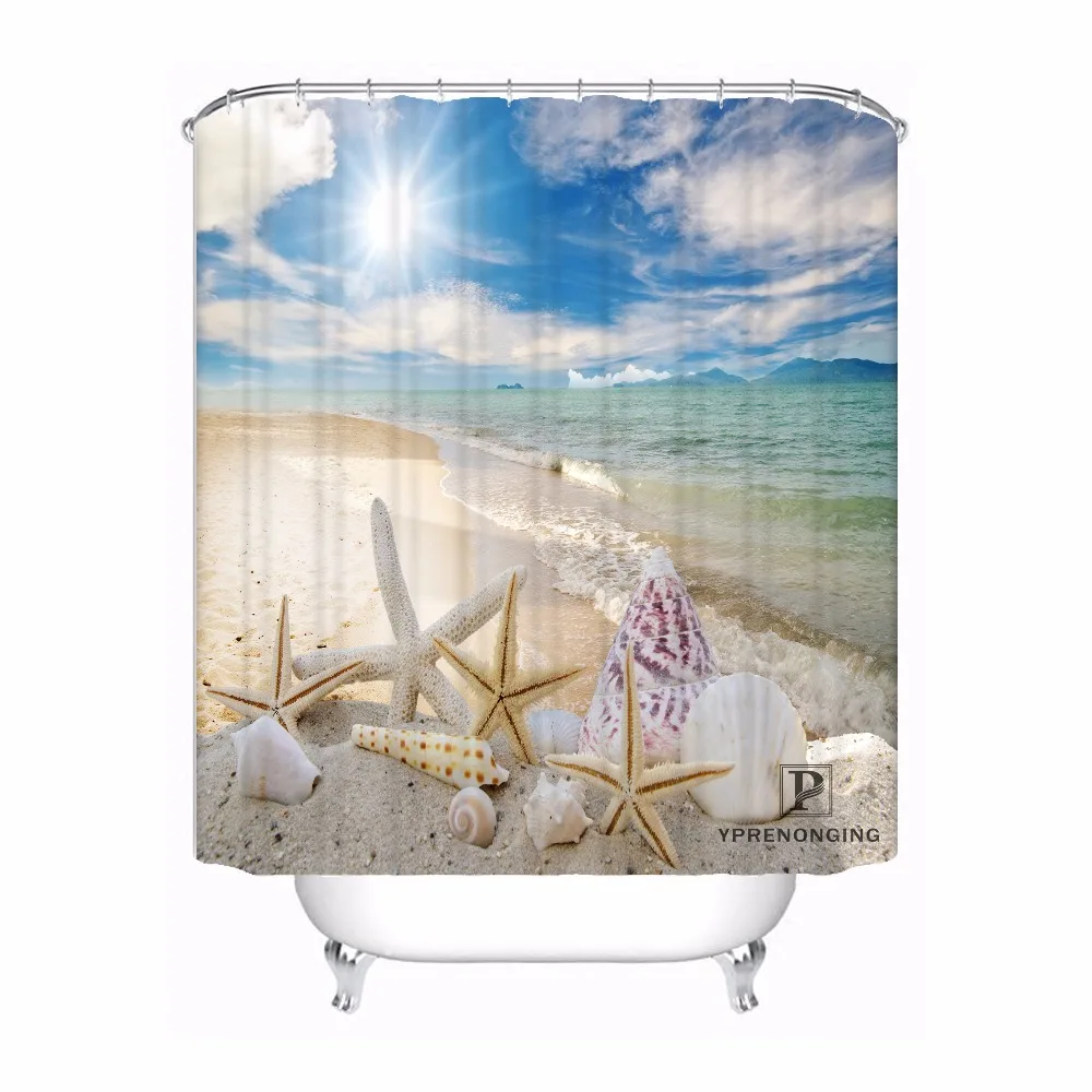 Download Enfants rideaux de douche de plage For Free