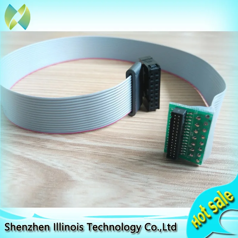 

4 шт. Infiniti FY8250/3312C Xaar126 печатающая головка разъема Cable-E110407, 30 см x 1,9 см в ширину