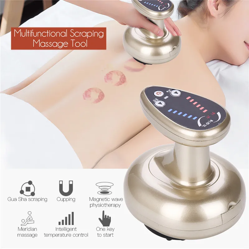 Electronic Negative Pressure Acupuncture Therapy Meridian Scraping Heat Body Suction Detoxification Dredging Waist Leg Massager Electronic Negative Pressure Acupuncture Therapy Meridian Scraping Heat Body Suction Detoxification Dredging Waist Leg Massager