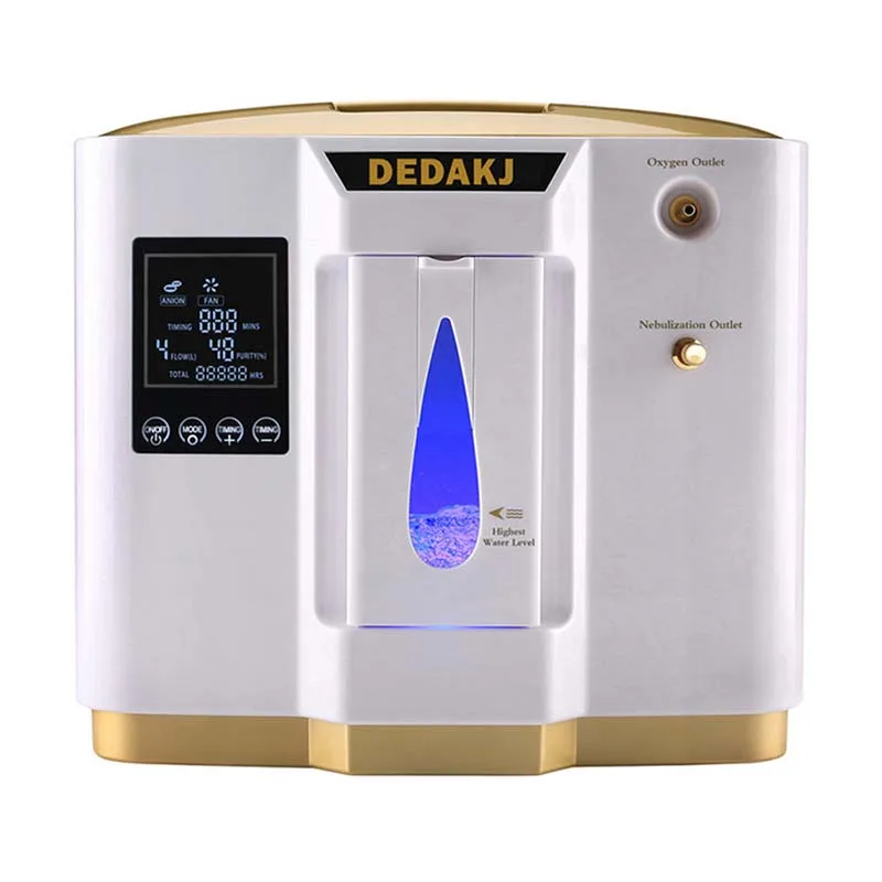 

DEDAKJ DDT-1L Portable Oxygen Concentrator Generators Machine Household Home Adjustable Air Purifier High Purity AC110V/220V