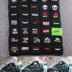 DIY 3D Motorcycle Front Fluid Oil Brake Reservoir Socks For MV Agusta / YAMAHA / BMW / KAWASAKI / HONDA / DUCATI CORSE / TRIUMPH DIY 3D Motorcycle Front Fluid Oil Brake Reservoir Socks For MV Agusta / YAMAHA / BMW / KAWASAKI / HONDA / DUCATI CORSE / TRIUMPH