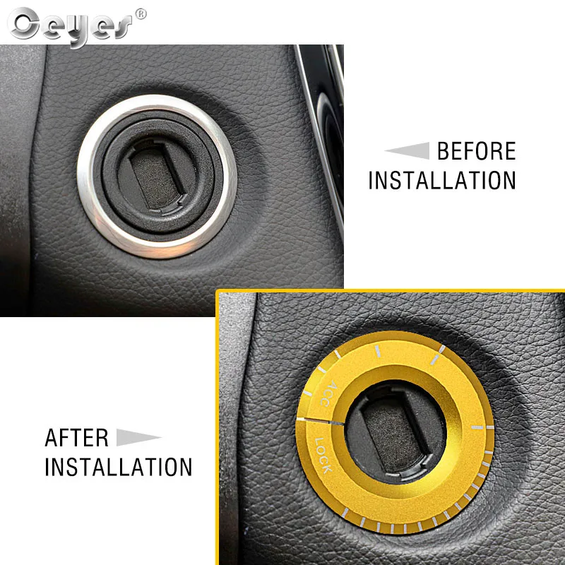 Car Start Engine Button Key Ring for MERCEDES (28)