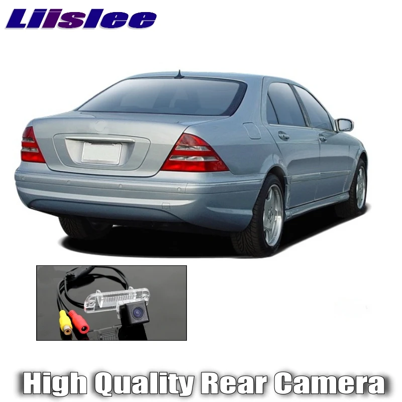 Liislee Car Camera For Mercedes Benz S MB W220 S280 S320 S400 S350 S430 S500 S600 S55 S63 S65 Rear View Back Up Camera CCD + RCA