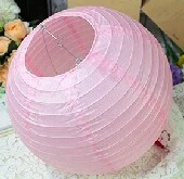 30 шт. "(20 см) китайское круглое бумажное освещение s для свадебной вечеринки декор подарок ремесло DIY домашний подвесной фонарь шар вечерние принадлежности - Цвет: Light Pink