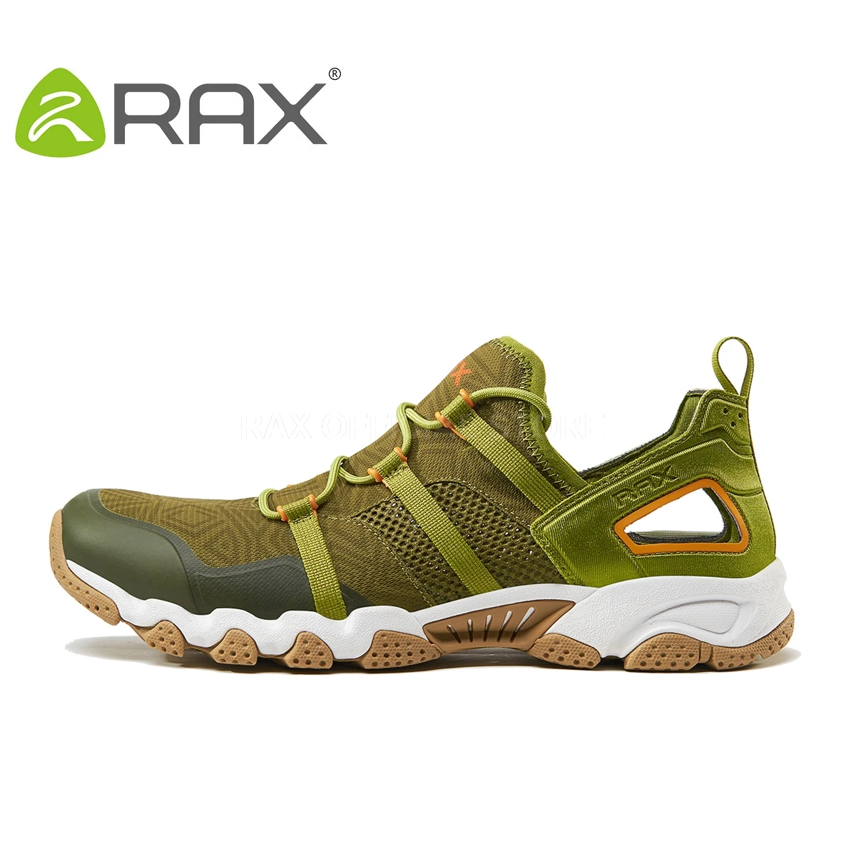 RAX Мужские дышащие ботинки для треккинга, походная обувь для мужчин, уличная Легкая спортивная обувь, быстросохнущие Aqua прогулочные, скальные туфли