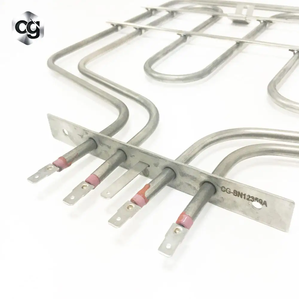 2KW Electric Oven Heating Element 220V Heater Tube for Motor BBQin Hot