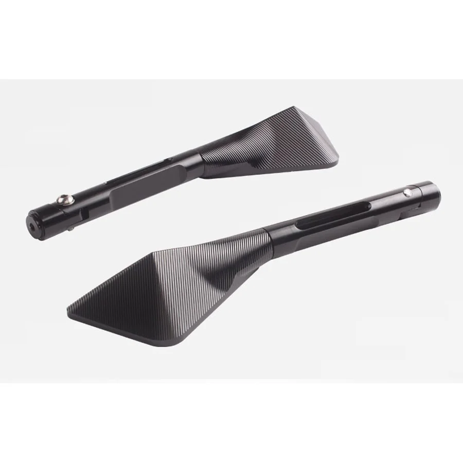 Rear View Mirror Car Mirror Arm Aluminum TOMOK CNC Motorcycle Rear Side Mirrors with Universal For Street Bike Sport Bike Scooter