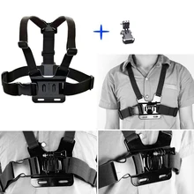 For Gopro hero 5 Sport camera accessories chest strap mount clamp kit for SJCAM go pro accessories xiaomi yi action camera 48