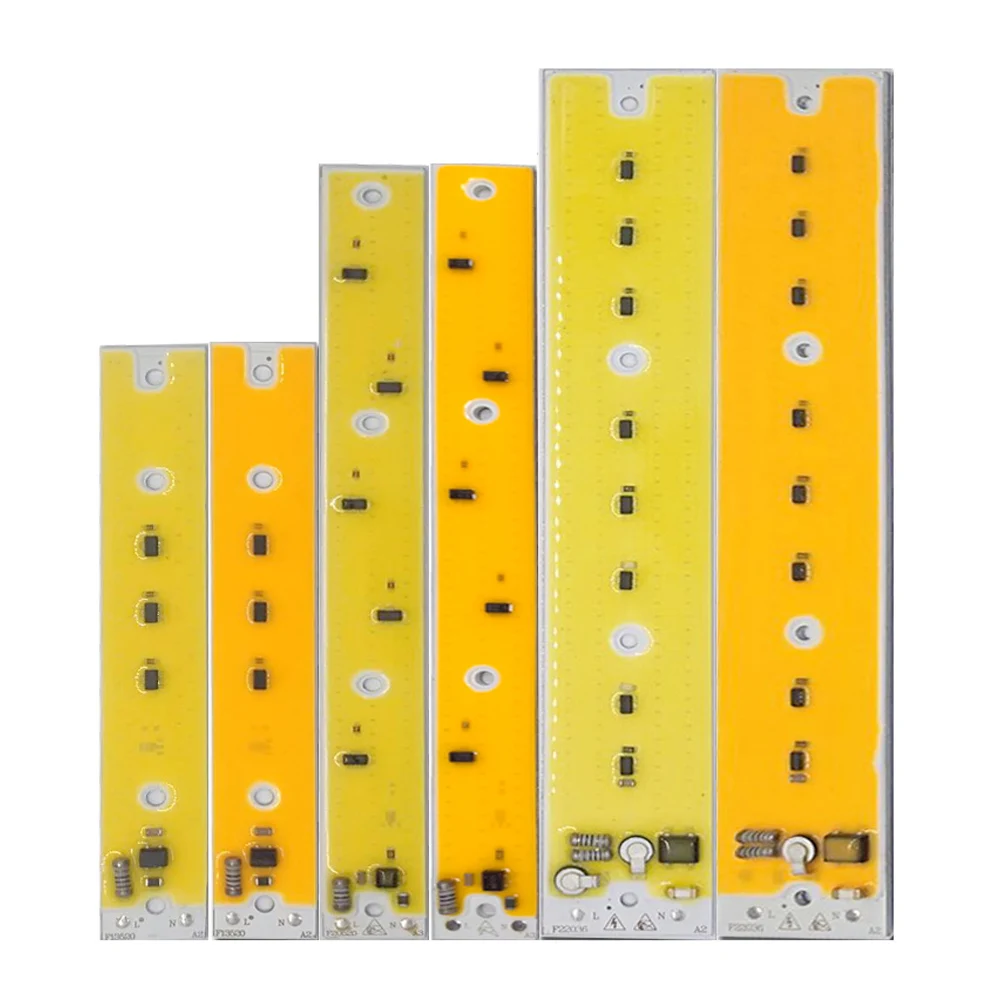 

10pcs/lot COB LED Lamp Chip 30W 50W 80W LED COB Lamp 220V Smart IC Cold Warm White LED Spotlight Floodlight Chip