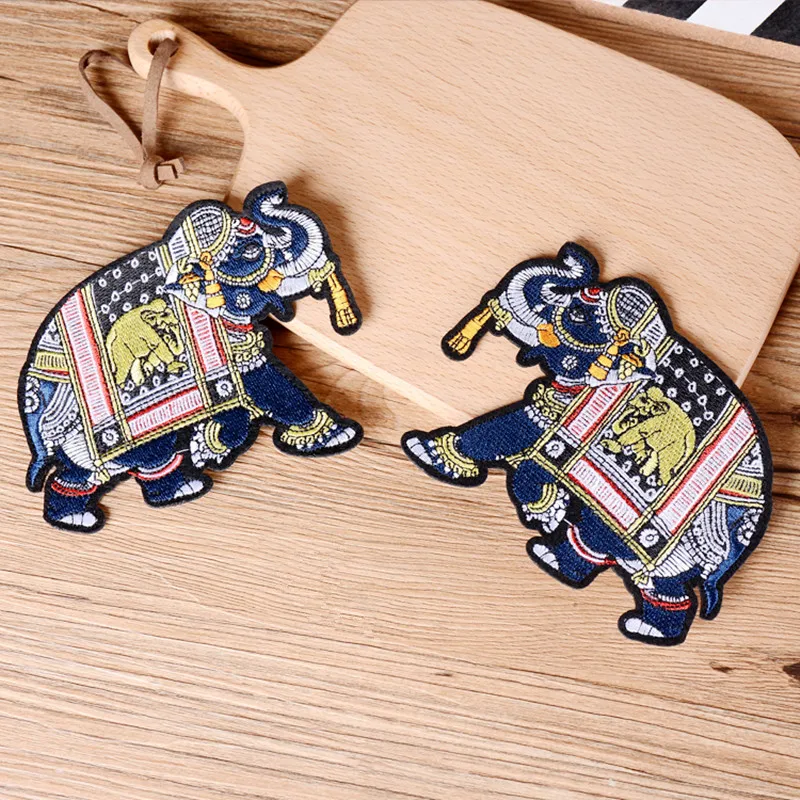 

Maxsin Cartoon Elephant patch for clothing bag personality DIY patches, Special Thailand Patch 1 piece , size 10cm * 12.5cm