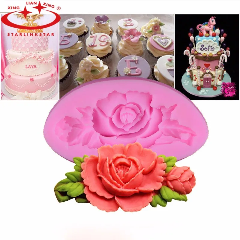 1Pcs-3D-Rose-Flower-Cake-Mold-Silicone-Fondant-Cake-Chocolate-Soap-Sugar-Craft-Mould-Cutter-DIY