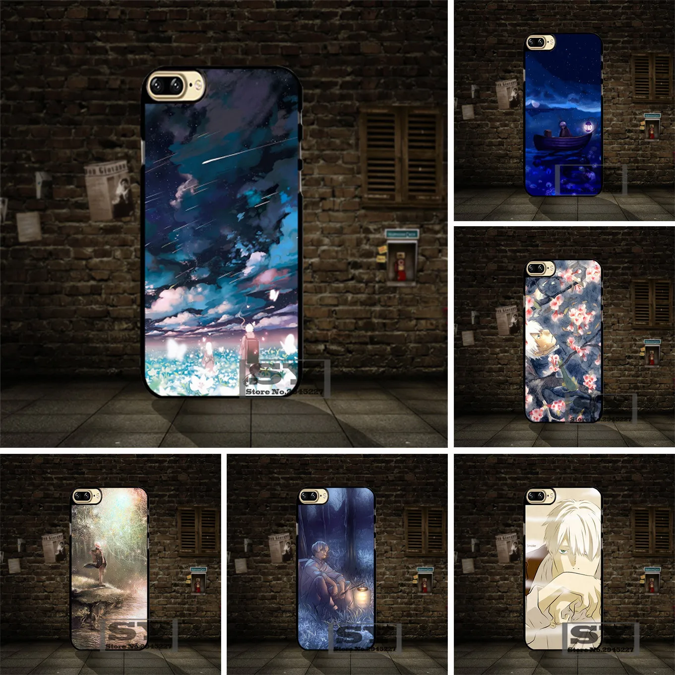 Mushishi yooyour анимация чехол case для apple iphone 4 4s 5 5s se 5c 6 6s 7 плюс htc m7 m8 m9 x9 A9 |