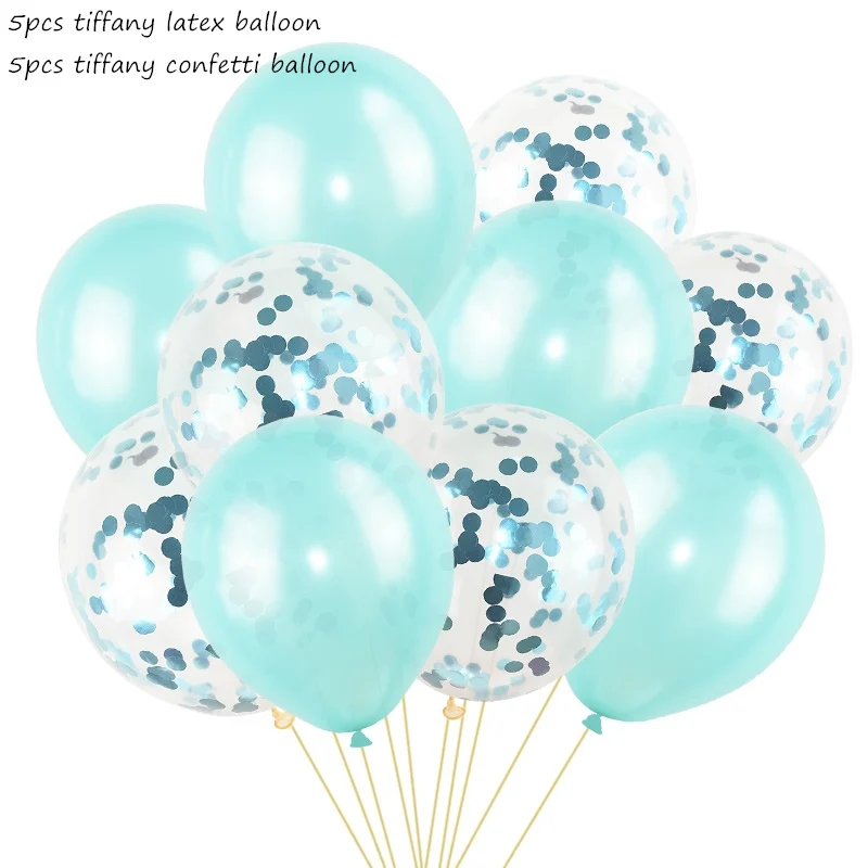 10 шт смешанные конфетти воздушные шары с днем рождения декоративные гелиевые шарики Свадебные праздничные латексные воздушные шары вечерние принадлежности - Цвет: Set7