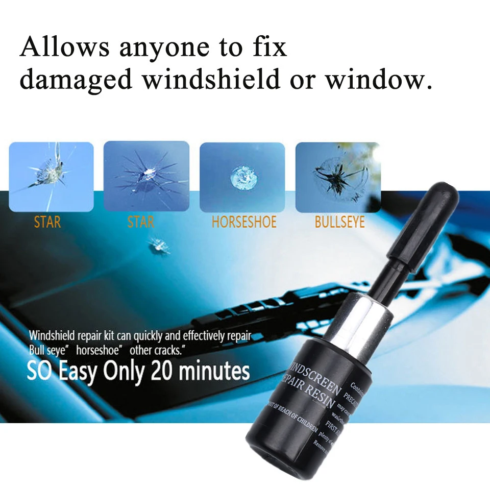 Buy 2016 High Quality DIY Car Glass Repair Kit Tools