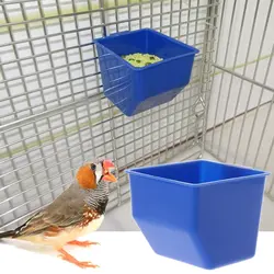 Еда для попугая воды Питьевая чаша птица подвесные чашки голубей клетка кормления