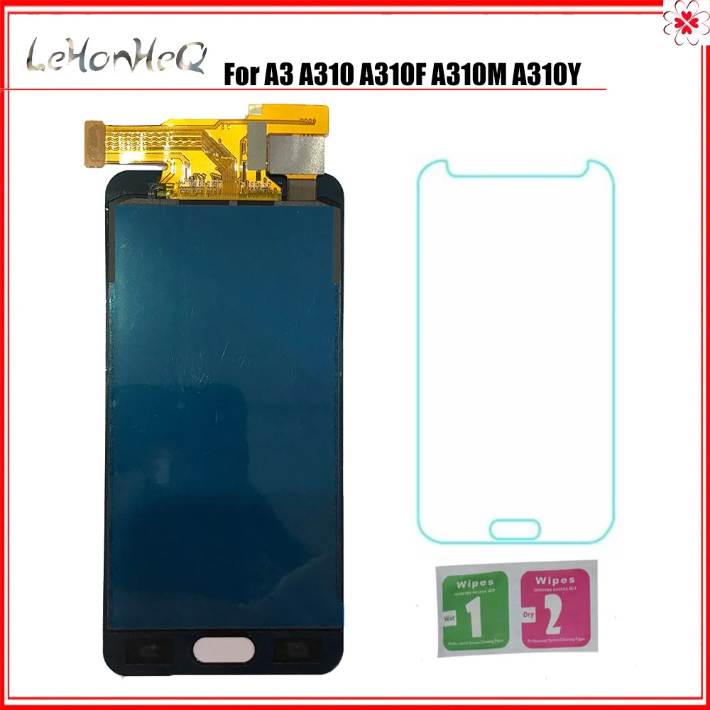 

For Samsung Galaxy A3 21016 A310 A310F A310M A310Y LCD Display Touch Screen Digitizer Assembly For samsung A3 A310 TFT LCD