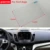Etiqueta Engomada del coche de 8 Pulgadas de Navegación GPS de Pantalla de Acero de Control de Pantalla LCD Película Protectora Para El Ford Kuga Car Styling