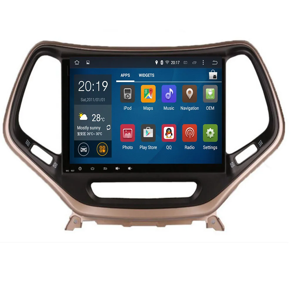 Tesla Style 10 2 дюймов Android Автомобильный GPS навигатор без dvd-плеера подходит для JEEP Grand