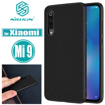 

for Xiaomi Mi 9 Mi9 Explore Case Cover Nillkin Carbon Synthetic Fiber Hard PC Plastic Ultra Thin Cases for Xiaomi M9 Mi 9 Mi9