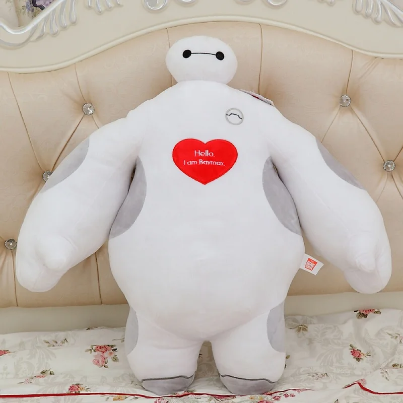 Disney Big Hero 6 плюшевая кавайная игрушка большая белая кукла подарок на день рождения