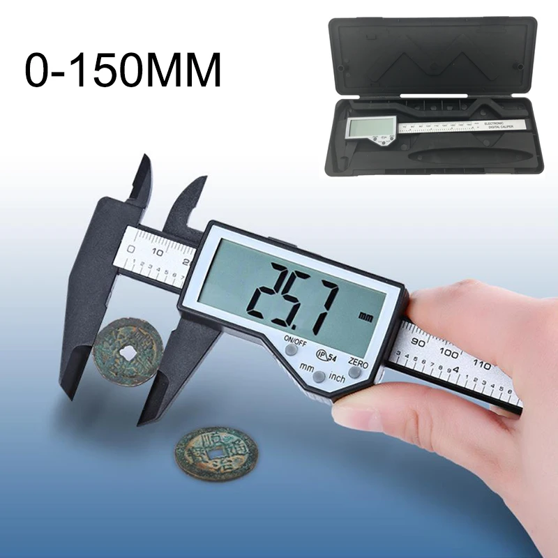 Buy 6inch Digital Calipers electronic plastic caliper