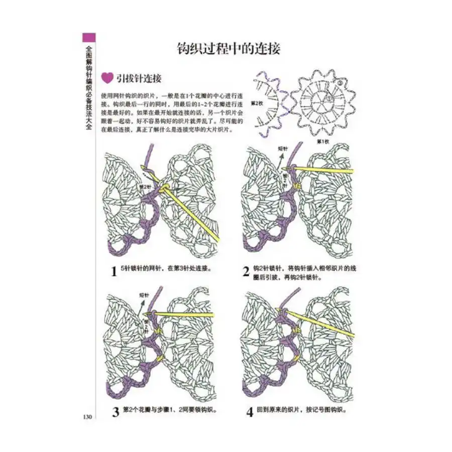 Крючком основные методы энциклопедия, полный графический в китайский издание