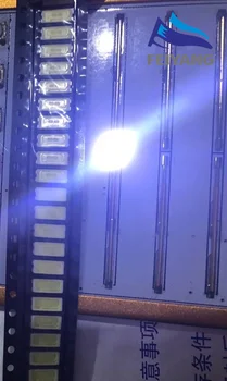 

200pcs FOR JUFEI LED Backlight 1W 7030 6V Cool white TV Application smd 7030 led cold white 100-110lm 7.0*3.0*0.8mm CHIP-2