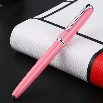 

Picasso PS916 MALAGA Lacquered M Nib Fountain Pens Pink Free Shipping