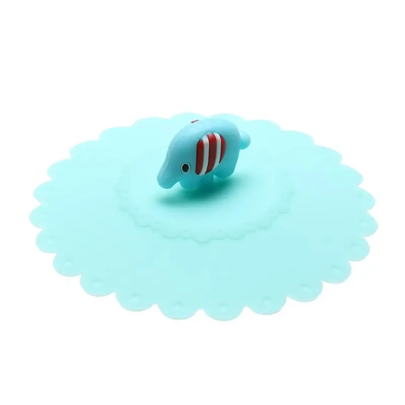 3D животное 1 шт. силиконовая чайная чашка с крышкой 10 5 см декоративная