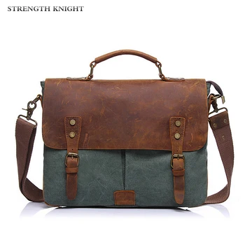 

Men Messenger Bag High Quality Canvas Vintage Handbag Shoulder Bag For Men Casual Crossbody Travel Bags bolsa masculina