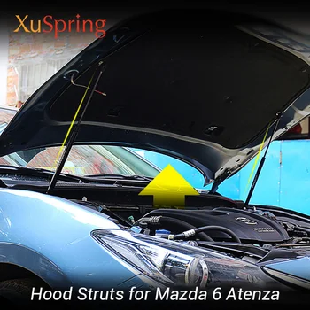 

Car Bonnet Hood Support Rod Lift Strut Bars Spring Shock Car Styling Refit For Mazda 6 Mazda6 Atenza 2012-2017 2018 2019