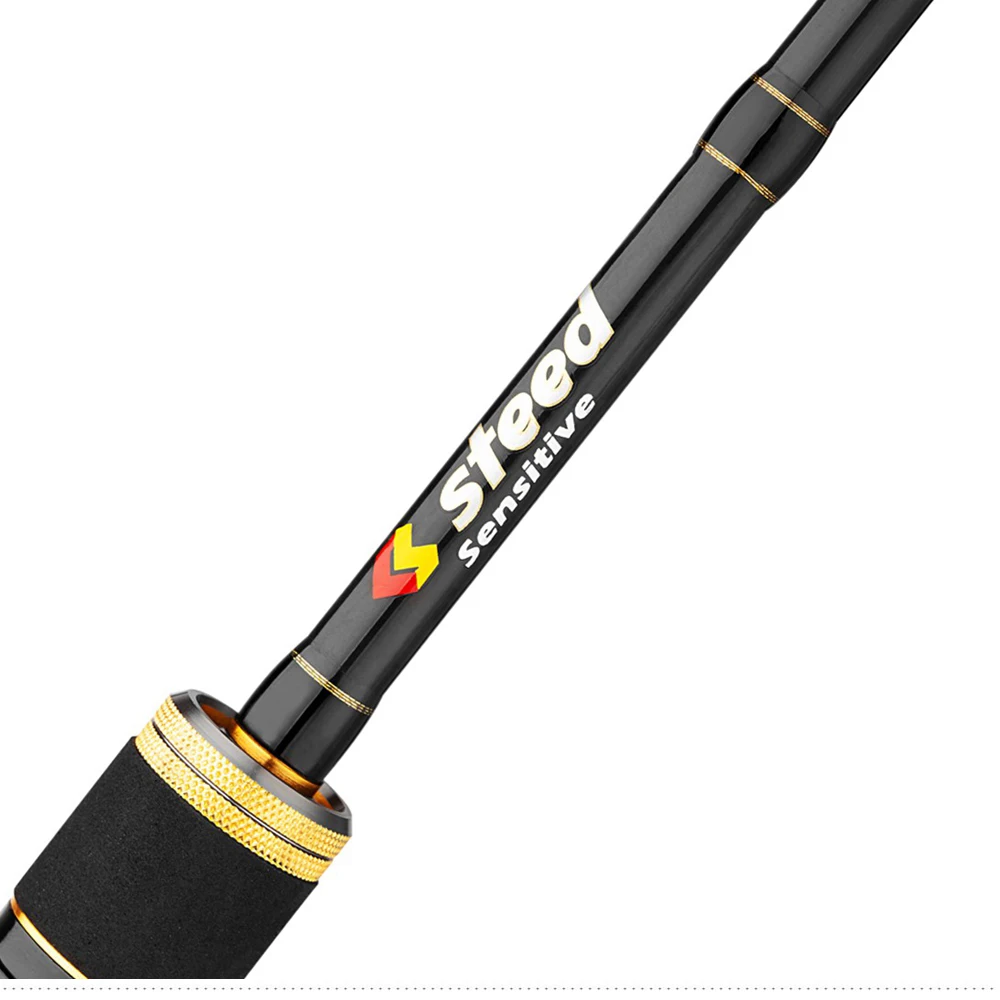 Vara de Pesca Johncoo Corcel Carbono Fiação Fundição Viagem Haste 2.1m 2.4m 2.7m 4 Seção m Power 5-20g Ação Rápida Ponta Sensível 8 seção m power 5-20g ação rápida ponta sensível
