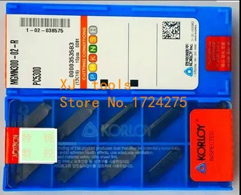 

Free Shipping 10PCS MGMN300-02-R PC5300, two-headed CNC cutting carbide coating Turning insert for Grooving Holder MGEHR & MGIVR